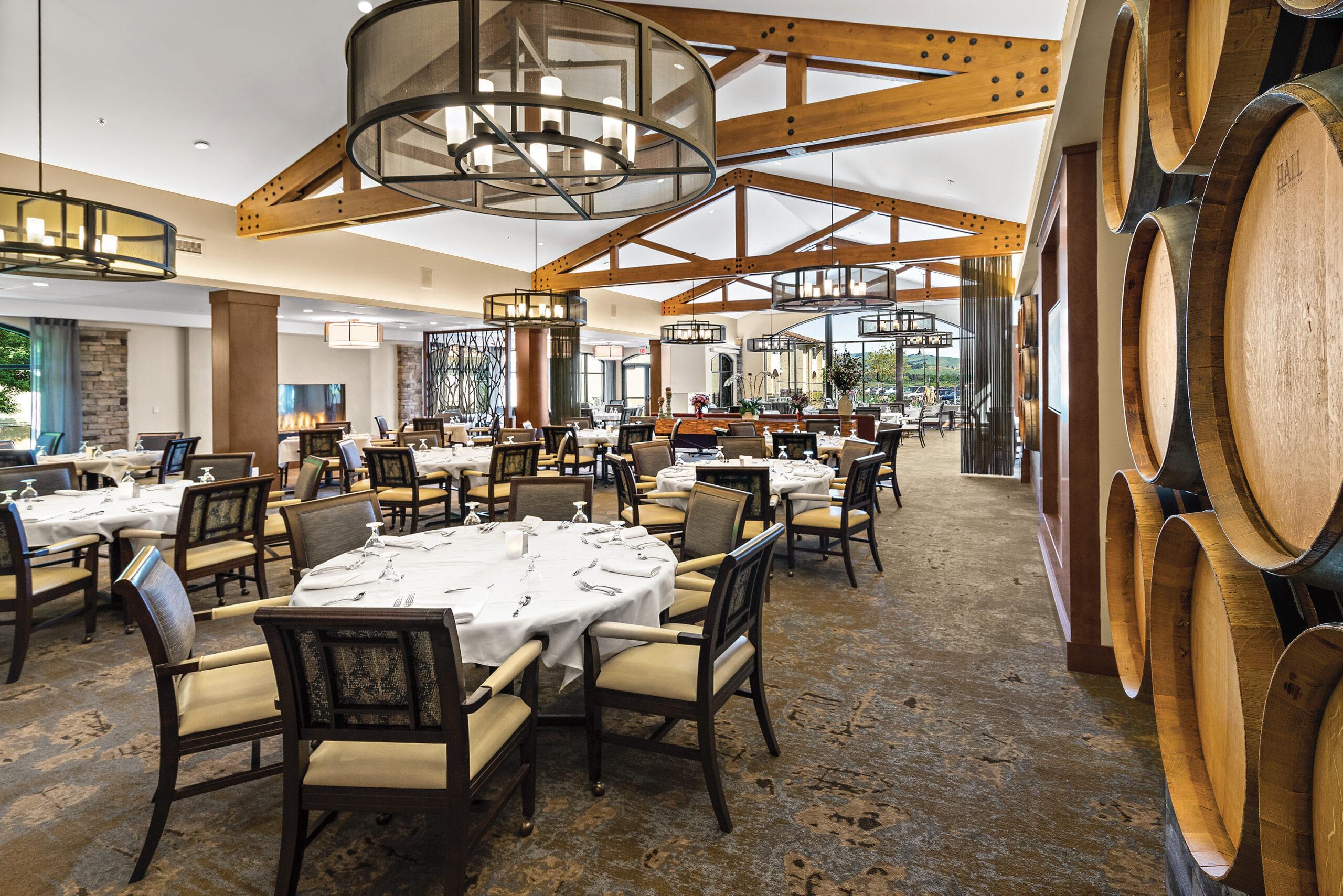 Meadows of Napa Valley dining room